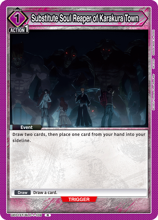 UE01ST/BLC-1-109 Substitute Soul Reaper of Karakura Town