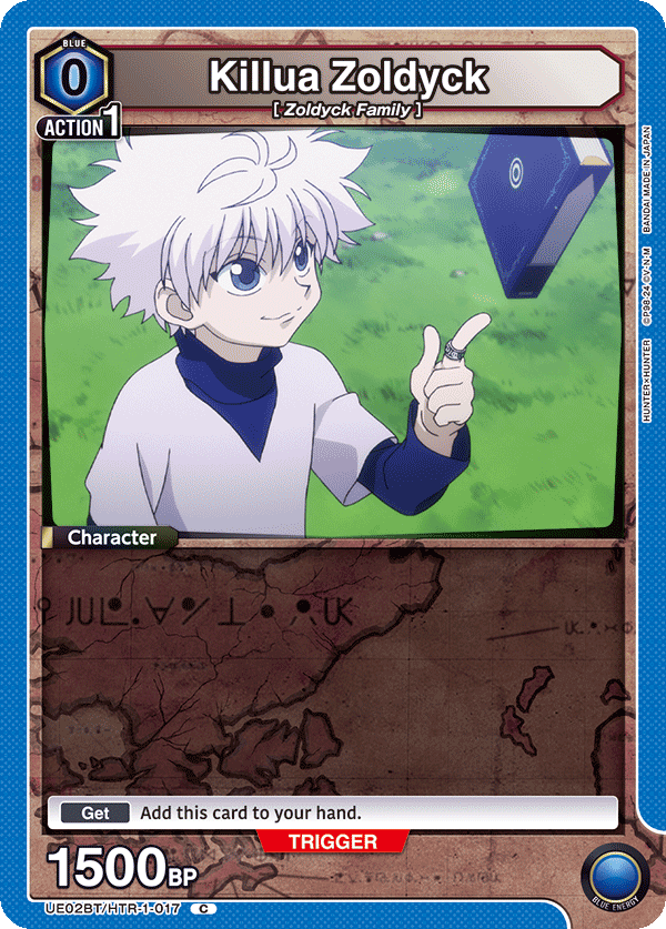 UE02BT/HTR-1-017 Killua Zoldyck