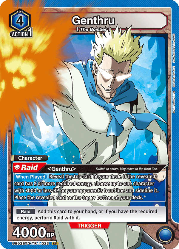 UE02BT/HTR-1-023 Genthru