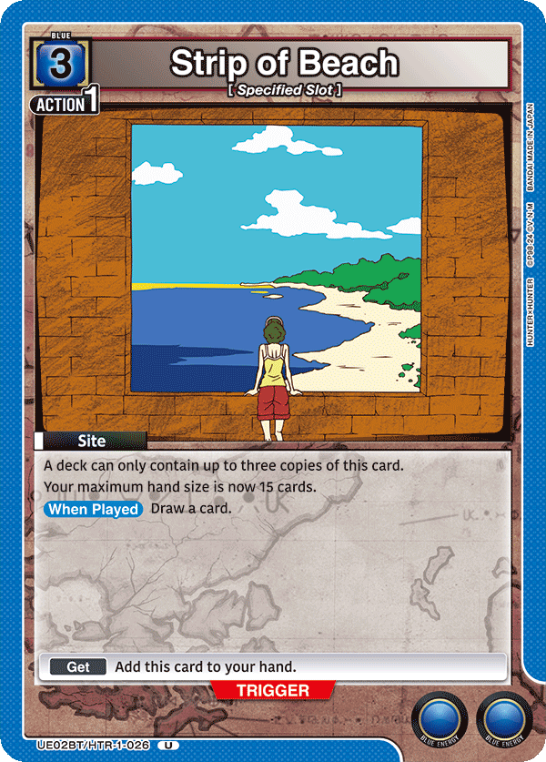 UE02BT/HTR-1-026 Strip of Beach
