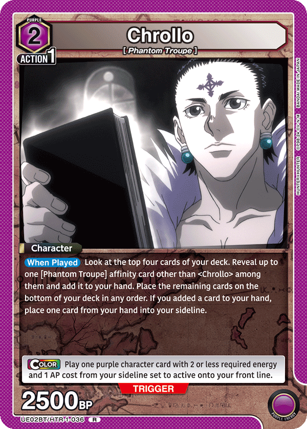 UE02BT/HTR-1-036 Chrollo