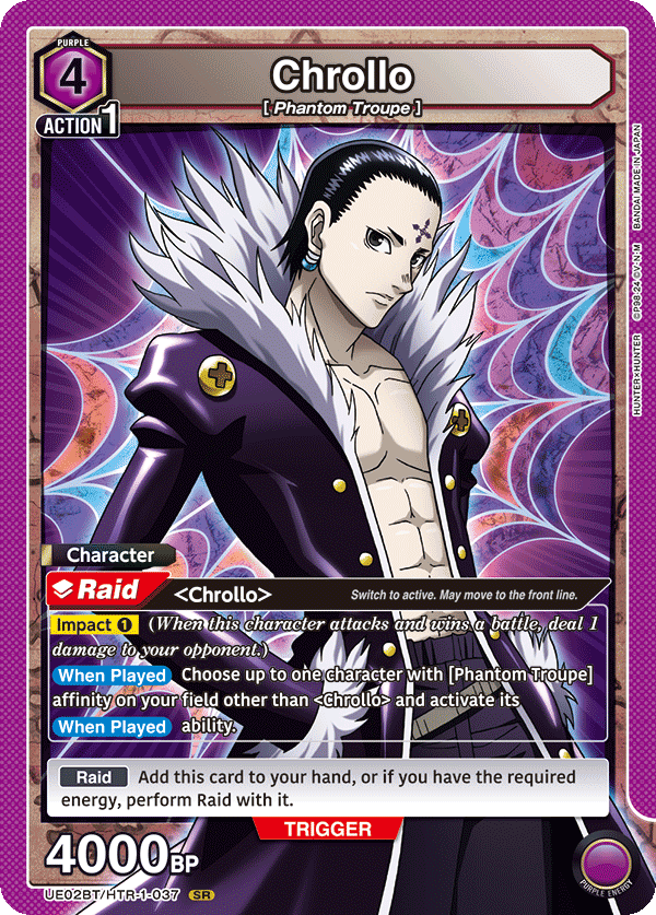 UE02BT/HTR-1-037 Chrollo