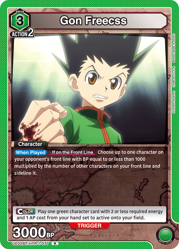 UE02BT/HTR-1-077 Gon Freecss