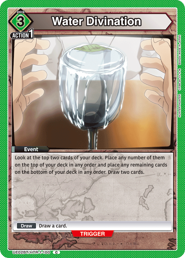 UE02BT/HTR-1-100 Water Divination