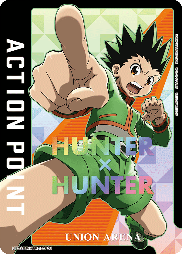 UE02BT/HTR-1-AP01 Action Point Card(HUNTER X HUNTER)