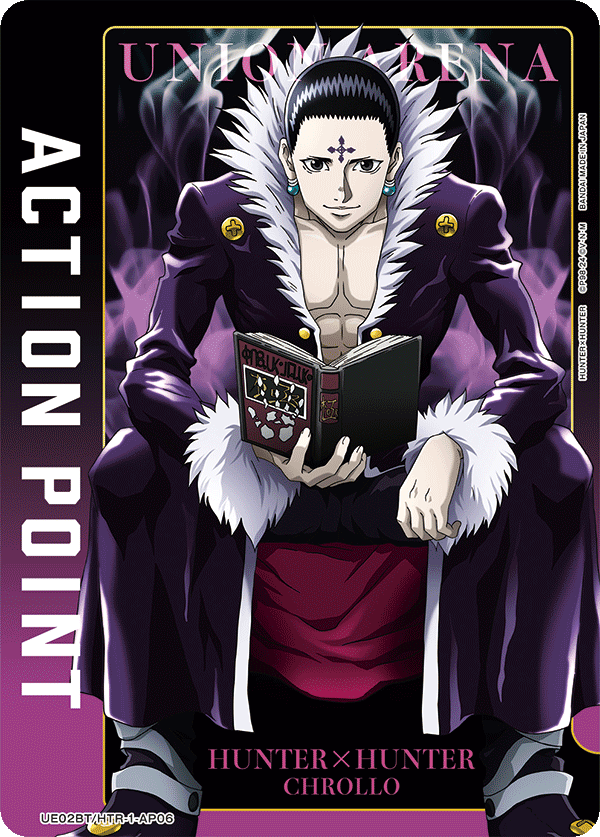 UE02BT/HTR-1-AP06 Action Point Card(HUNTER X HUNTER)