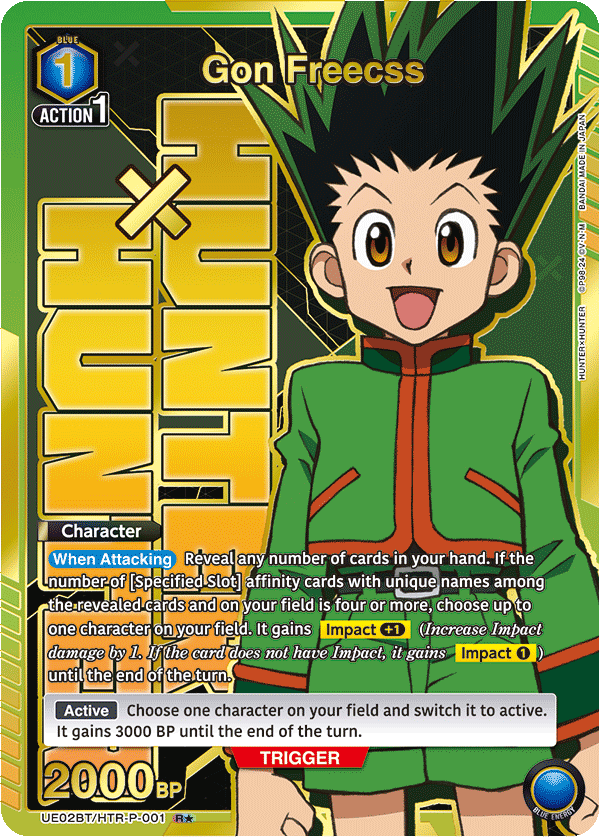 UE02BT/HTR-P-001 Gon Freecss