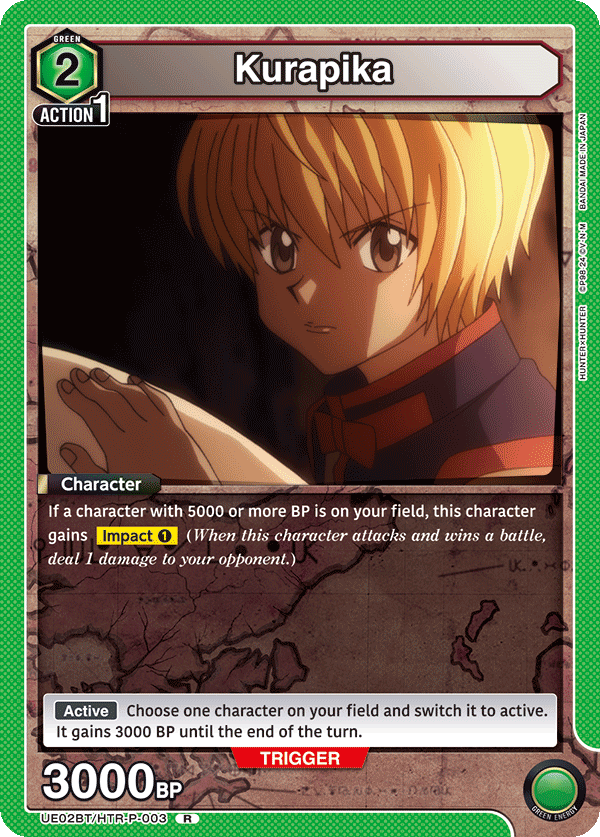 UE02BT/HTR-P-003 Kurapika
