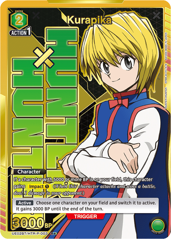 UE02BT/HTR-P-003 Kurapika