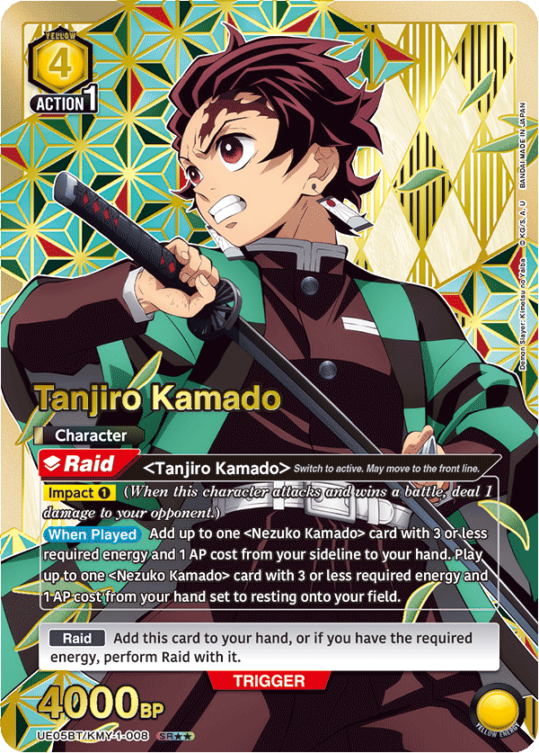 UE05BT/KMY-1-008 Tanjiro Kamado