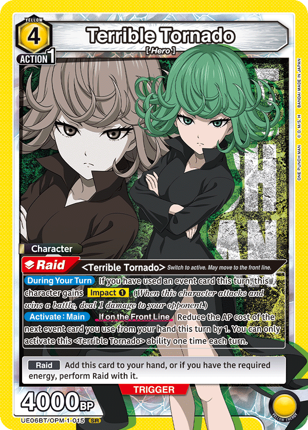 UE06BT/OPM-1-015 Terrible Tornado