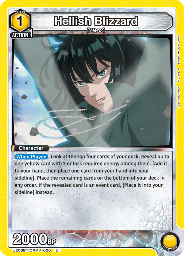 UE06BT/OPM-1-020 Hellish Blizzard
