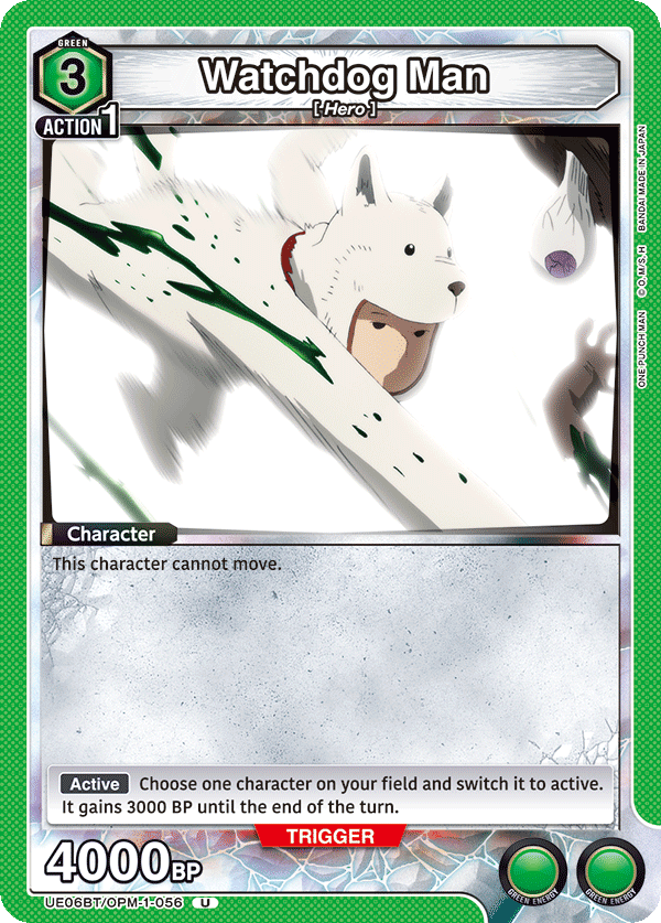 UE06BT/OPM-1-056 Watchdog Man