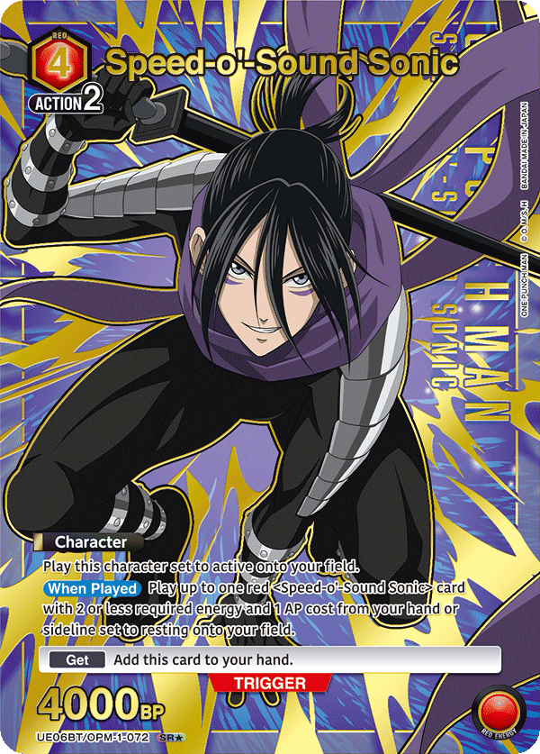 UE06BT/OPM-1-072 Speed-o'-Sound Sonic