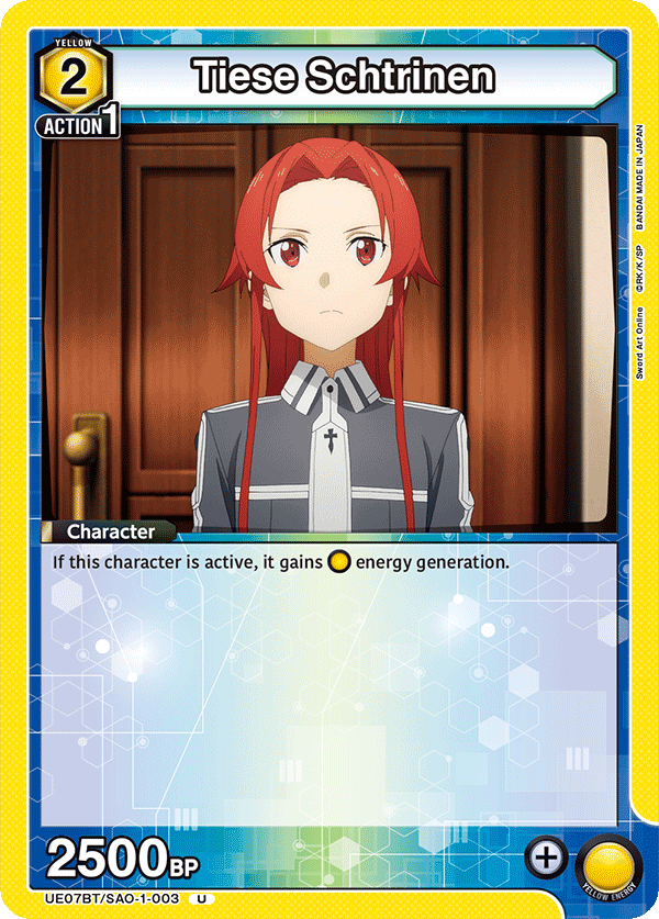UE07BT/SAO-1-003 Tiese Schtrinen