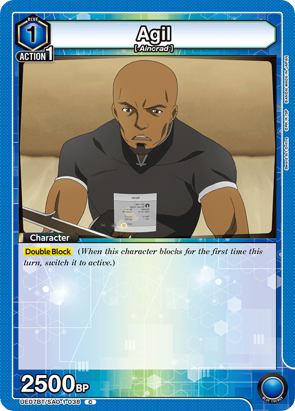 UE07BT/SAO-1-038 Agil
