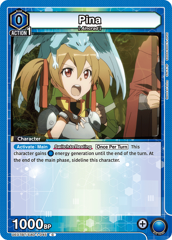 UE07BT/SAO-1-045 Pina