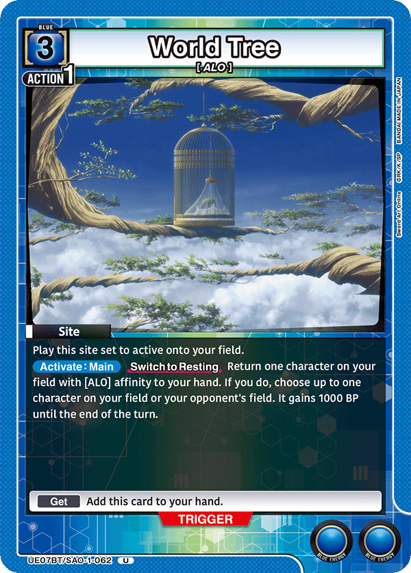 UE07BT/SAO-1-062 World Tree