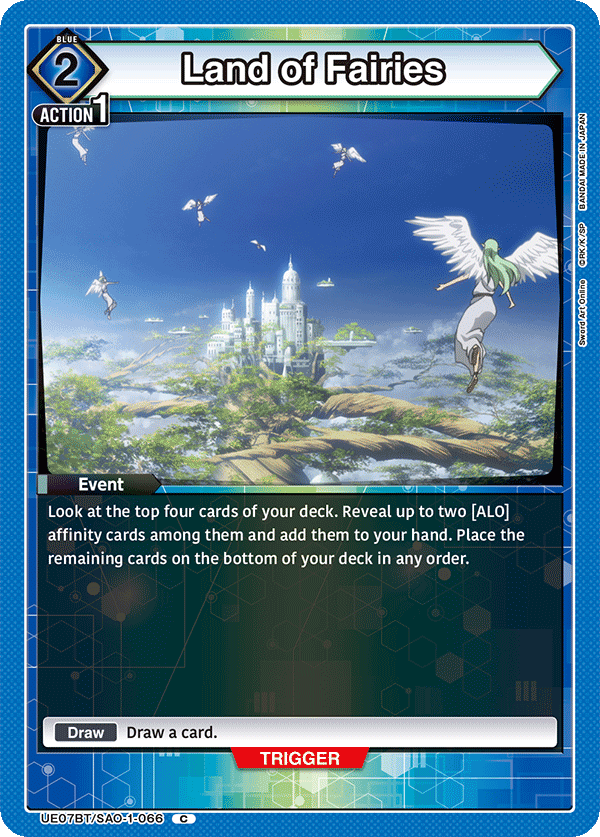 UE07BT/SAO-1-066 Land of Fairies