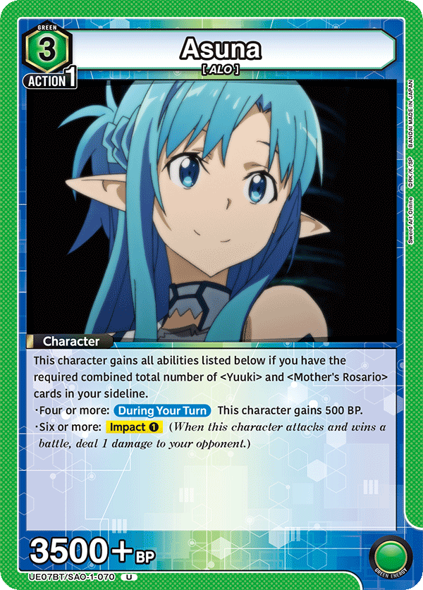 UE07BT/SAO-1-070 Asuna