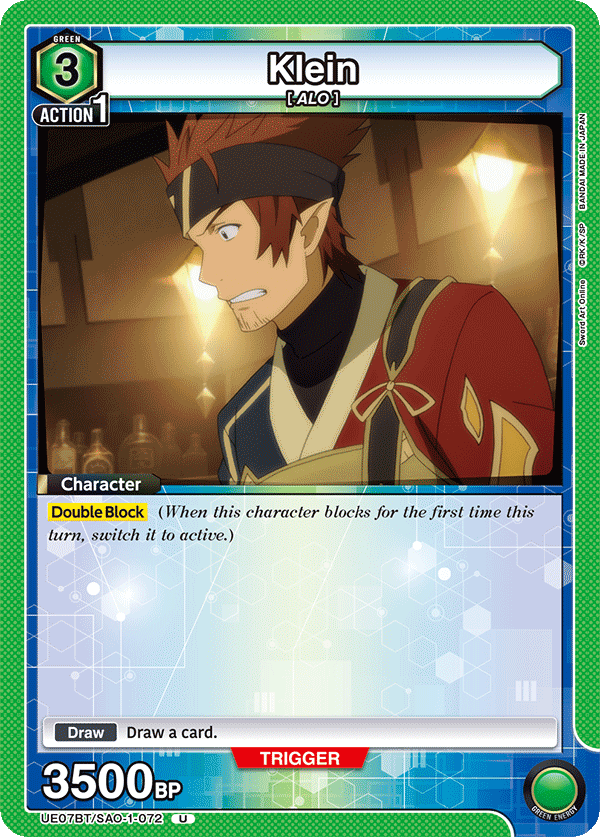 UE07BT/SAO-1-072 Klein