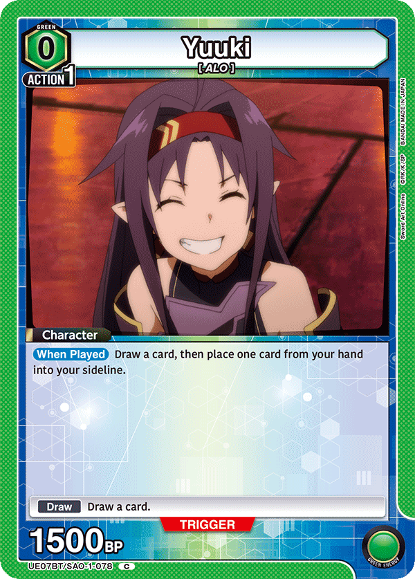 UE07BT/SAO-1-078 Yuuki