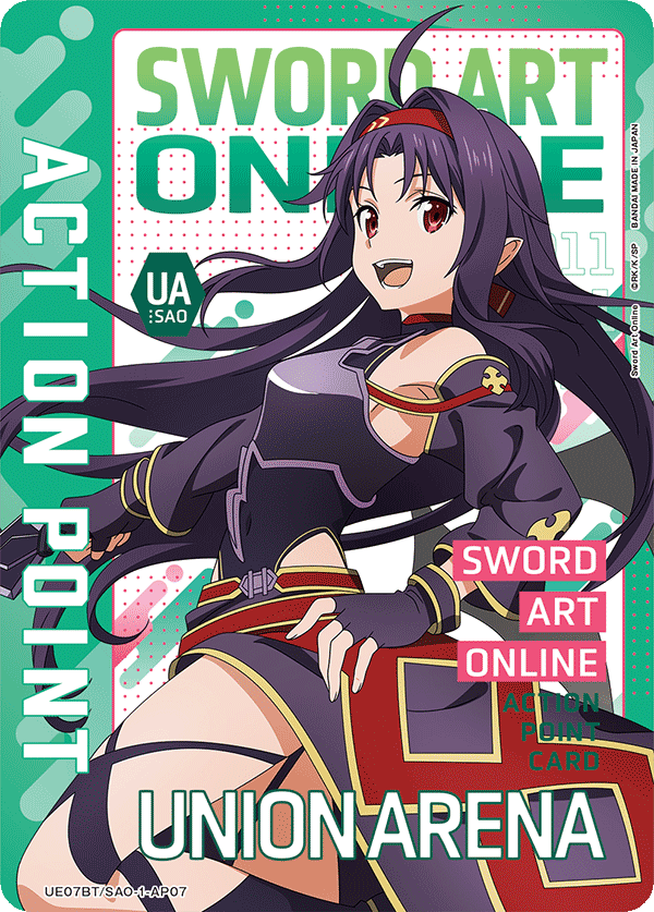 UE07BT/SAO-1-AP07 Action Point Card(Sword Art Online)