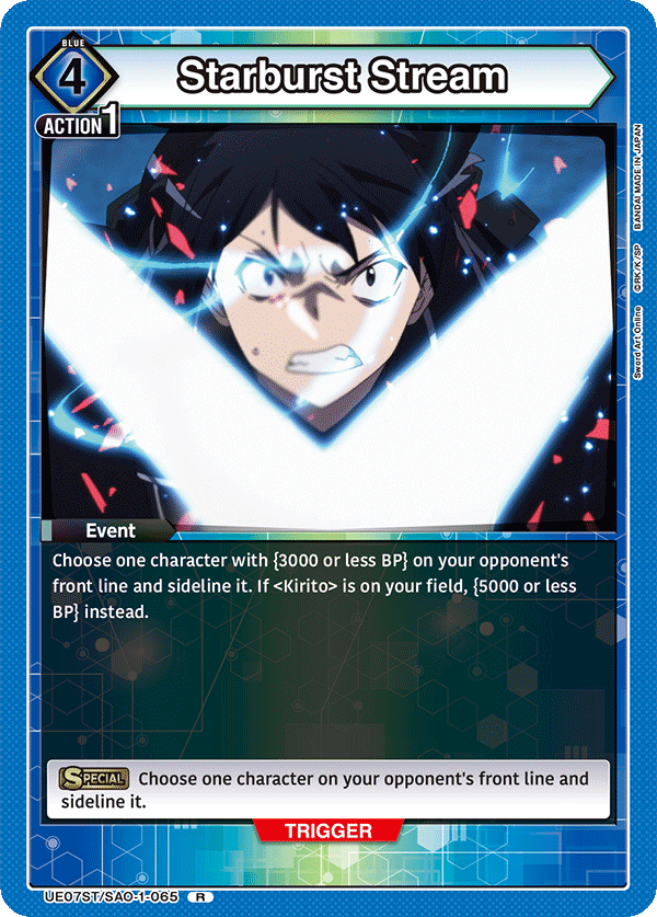 UE07ST/SAO-1-065 Starburst Stream
