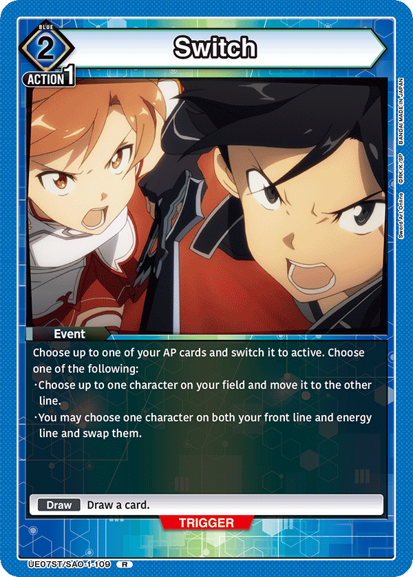 UE07ST/SAO-1-109 Switch