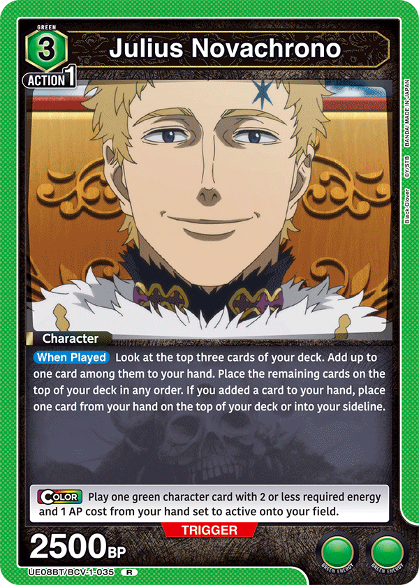 UE08BT/BCV-1-035 Julius Novachrono