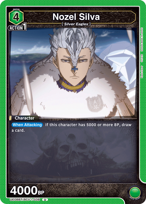 UE08BT/BCV-1-038 Nozel Silva