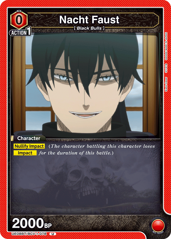 UE08BT/BCV-1-078 Nacht Faust