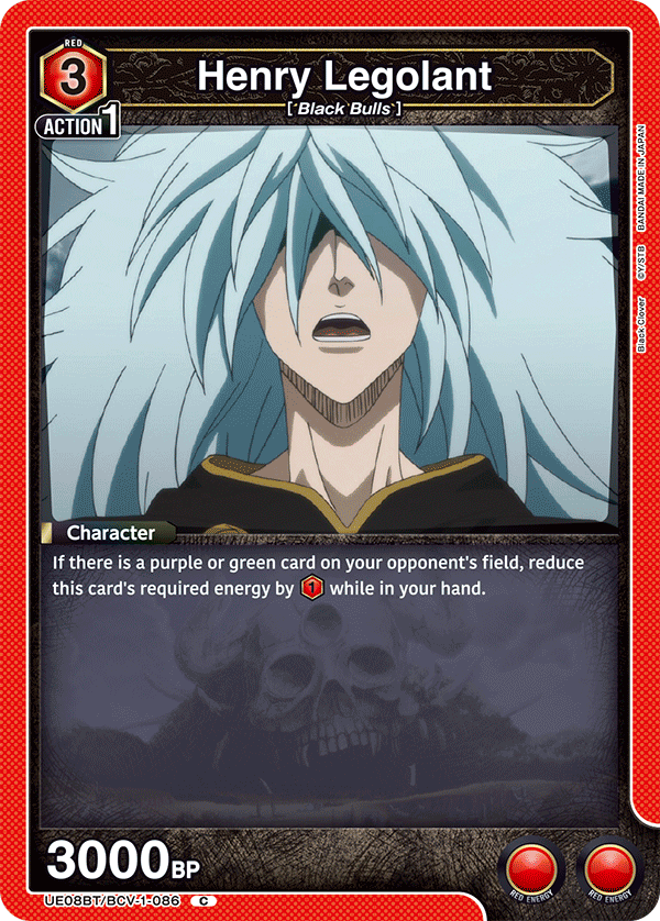 UE08BT/BCV-1-086 Henry Legolant