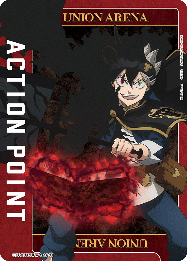 UE08BT/BCV-1-AP01 Action Point Card(Black Clover)