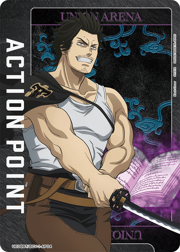 UE08BT/BCV-1-AP04 Action Point Card(Black Clover)