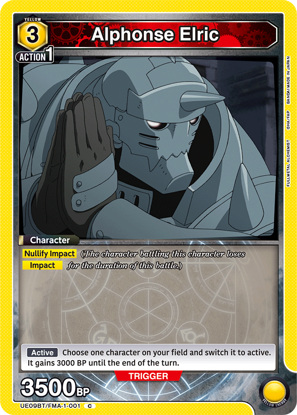 UE09BT/FMA-1-001 Alphonse Elric