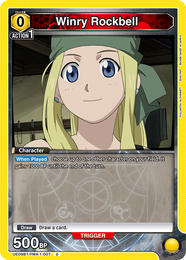 UE09BT/FMA-1-007 Winry Rockbell