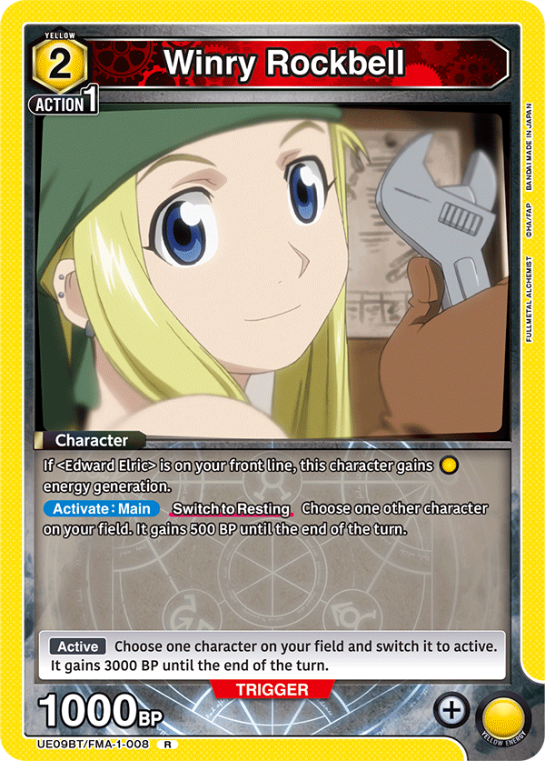 UE09BT/FMA-1-008 Winry Rockbell