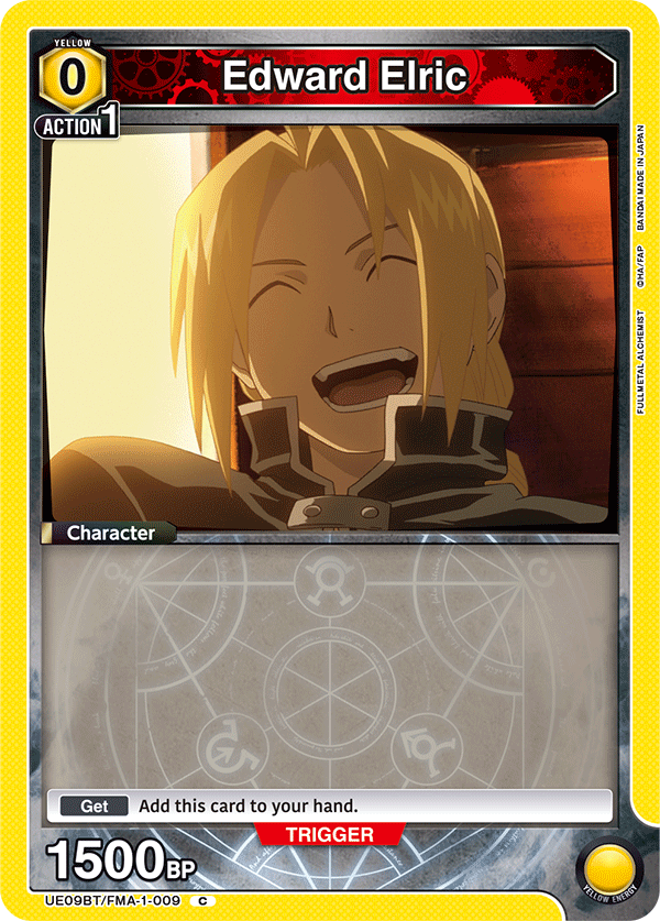 UE09BT/FMA-1-009 Edward Elric