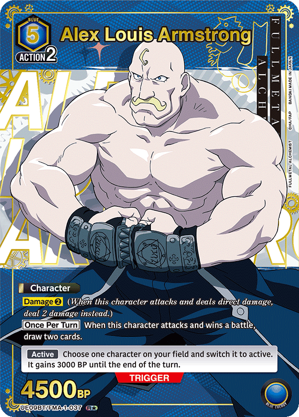 UE09BT/FMA-1-037 Alex Louis Armstrong