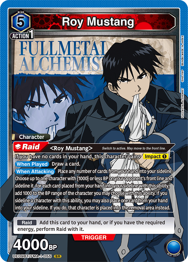 UE09BT/FMA-1-055 Roy Mustang
