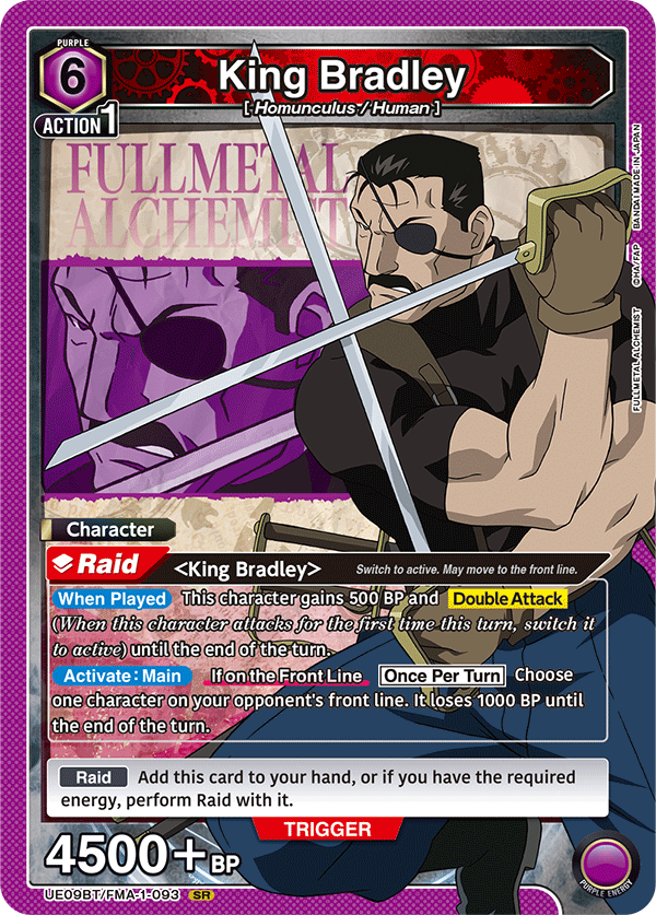UE09BT/FMA-1-093 King Bradley
