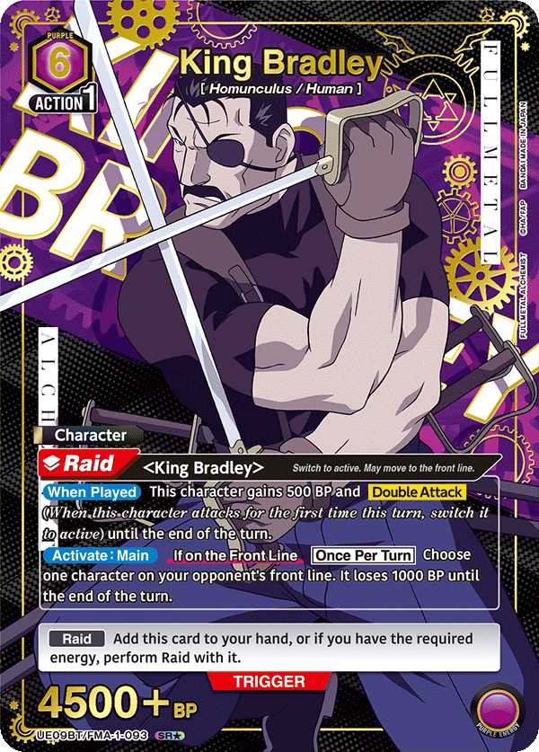 UE09BT/FMA-1-093 King Bradley