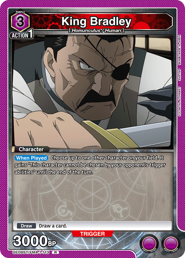 UE09ST/FMA-1-113 King Bradley