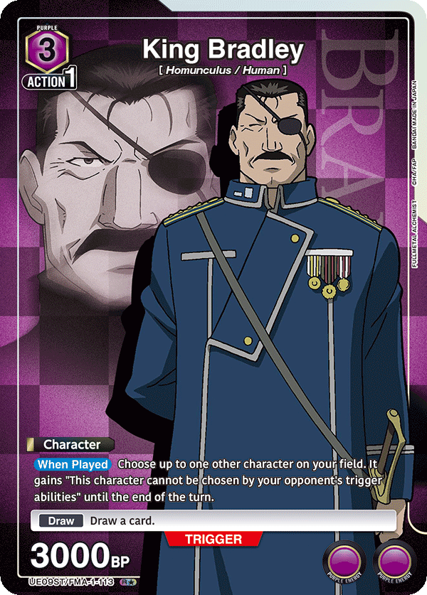 UE09ST/FMA-1-113 King Bradley