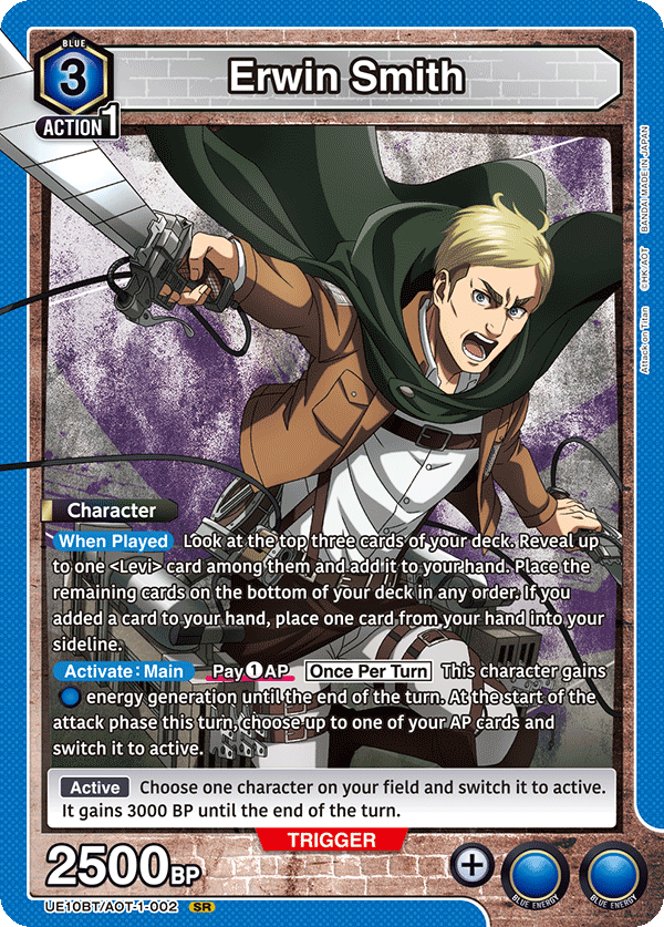 UE10BT/AOT-1-002 Erwin Smith