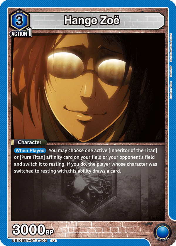 UE10BT/AOT-1-003 Hange Zoë