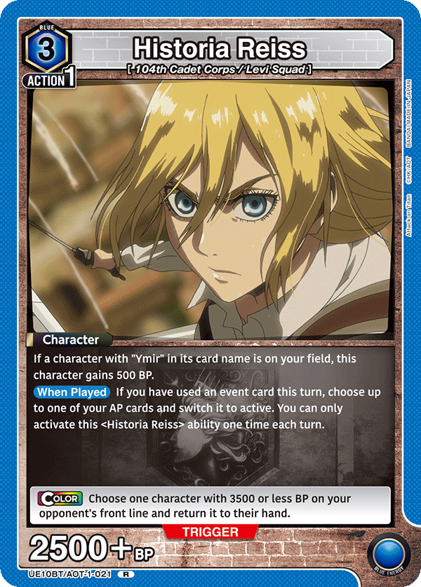 UE10BT/AOT-1-021 Historia Reiss