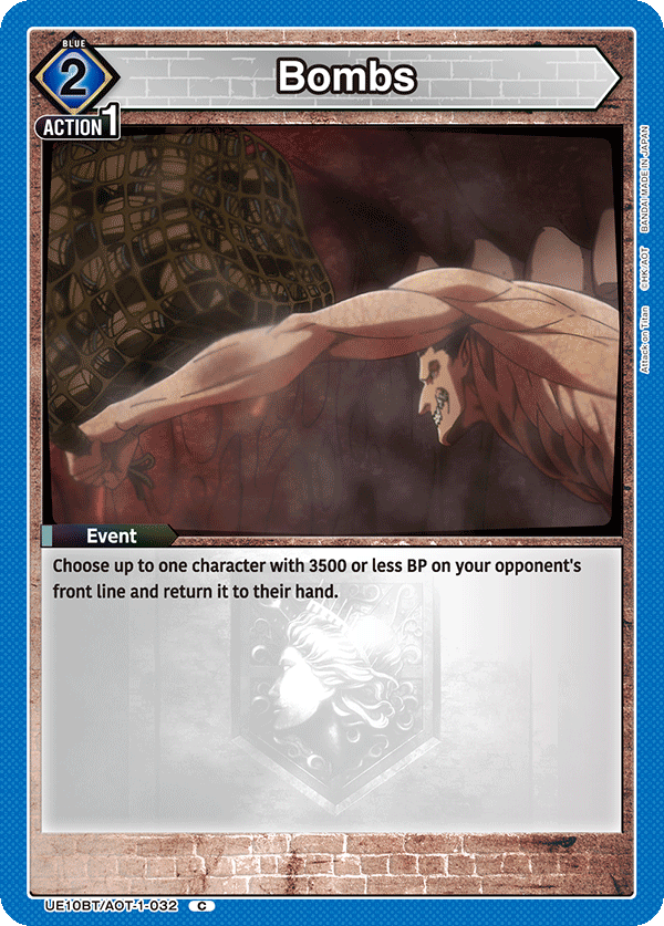 UE10BT/AOT-1-032 Bombs