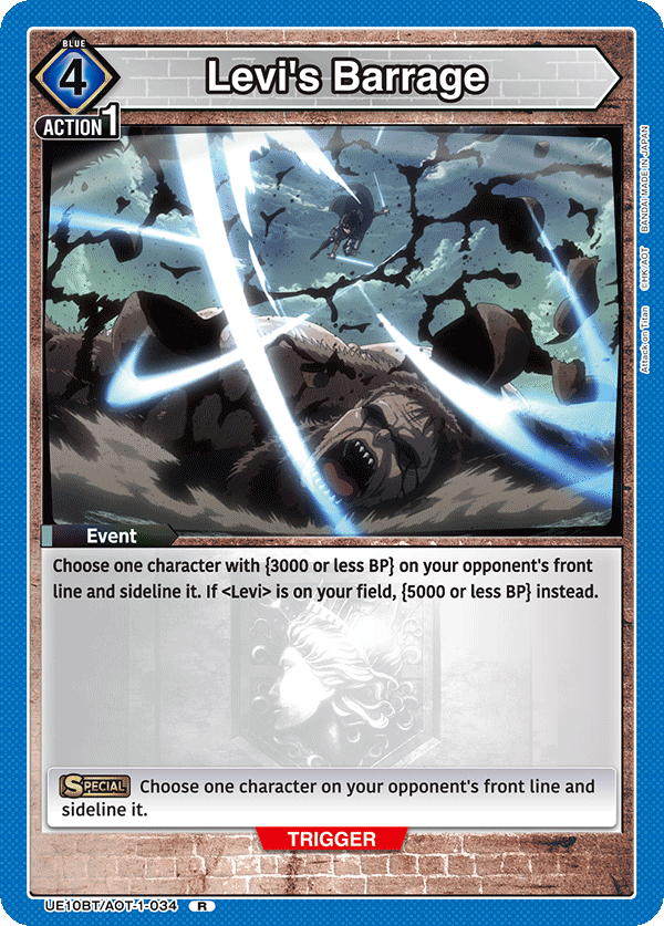 UE10BT/AOT-1-034 Levi's Barrage